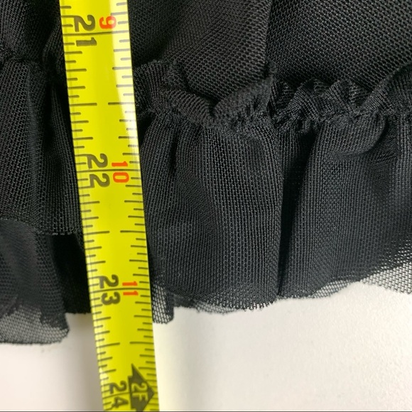 COQUETTE Capped sleeve bustier babydoll top - Picture 8 of 10